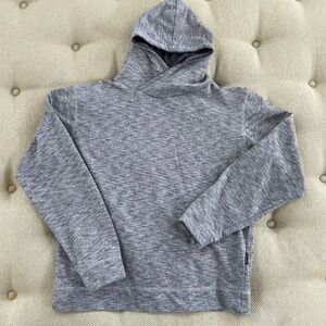Division Blue Heathered Hoodie Sweatshirt S